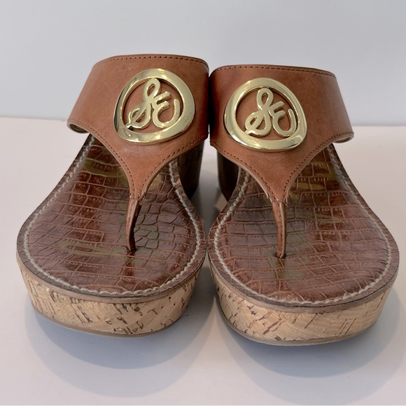 Sam Edelman Wedge Heel Thong style Shoes Size 9 - Picture 3 of 12
